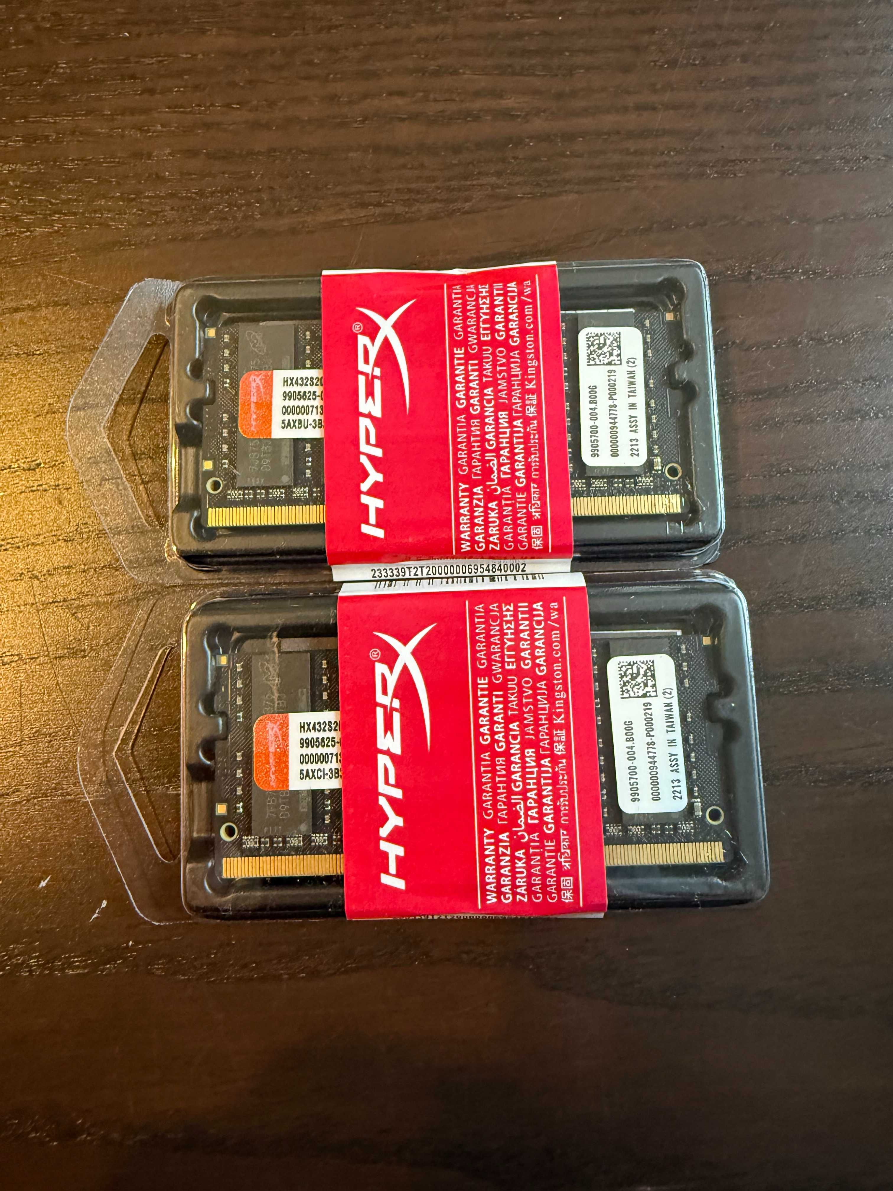 HyperX Impact DDR4 SODIMM RAM 32GB (2x16GB) 3200MHz - Laptop, Nowe