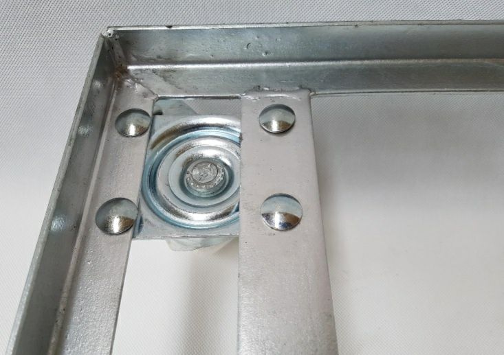 NOWE wózki transportowe magazynowe metalowe  pojemniki wózek 500kg