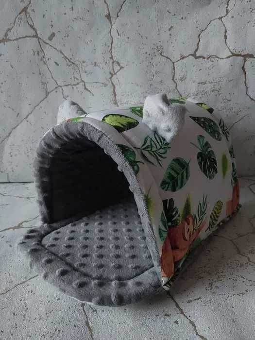 Zestaw do klatki dla gryzonia domek kapeć i tuba