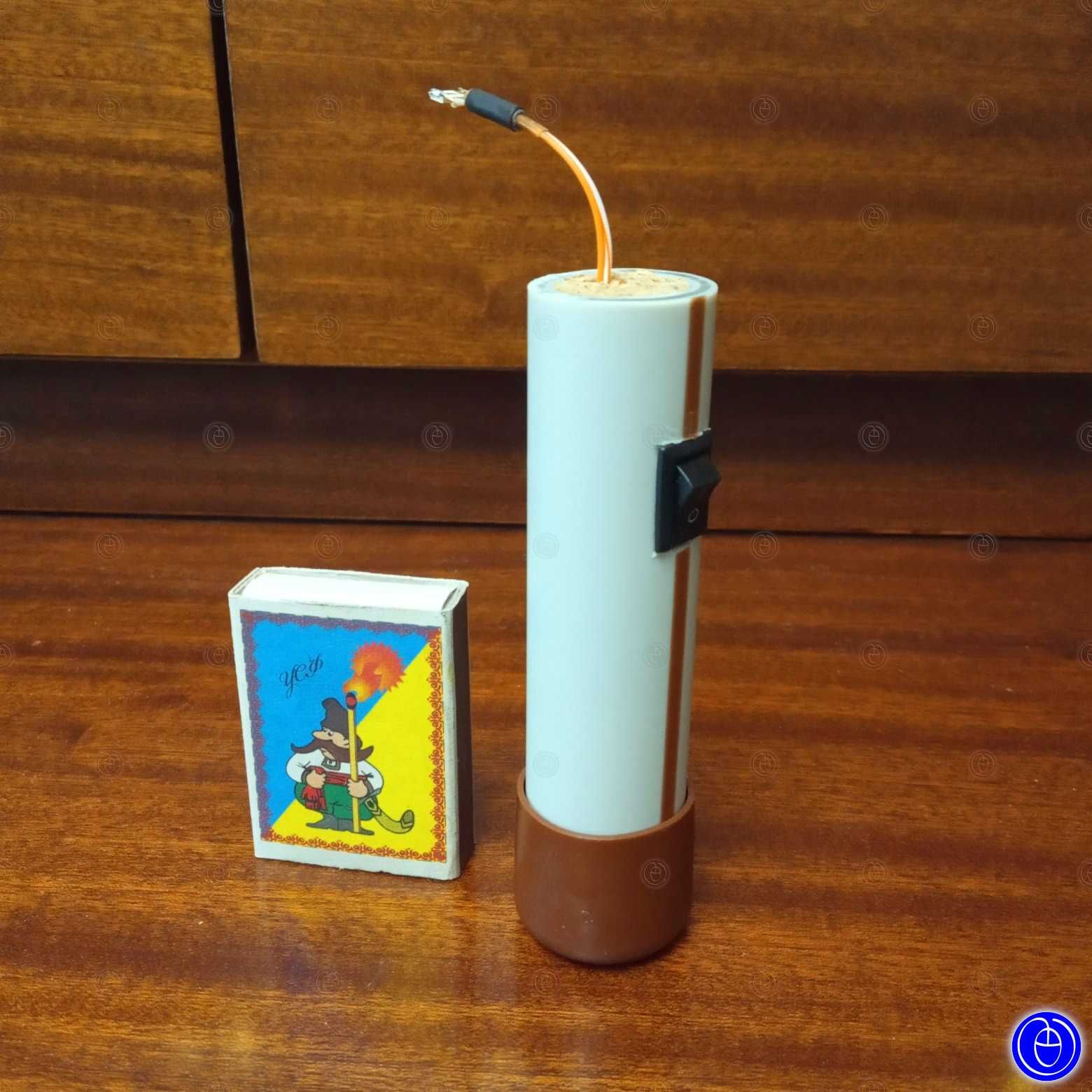 Фонарик аккумуляторный, заряд по USB Type-C, заменит восковую свечу