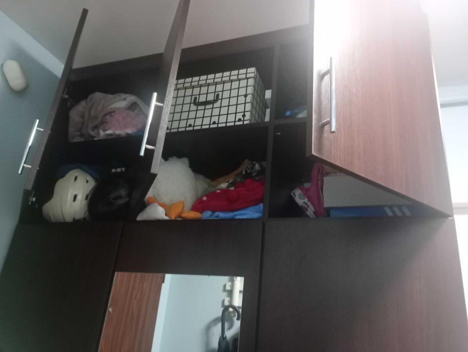 Duża szafa kolor wenge