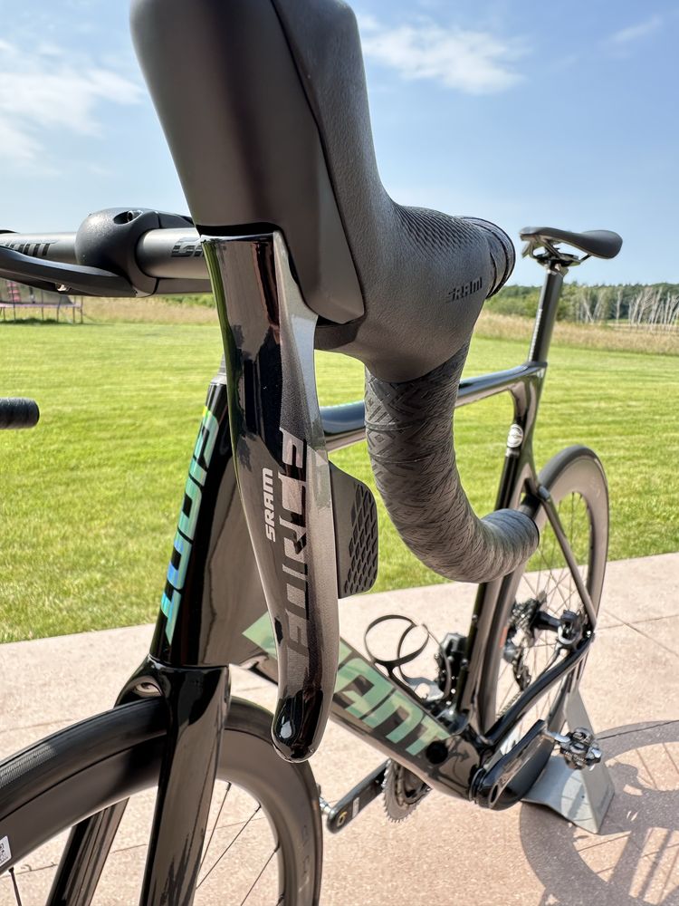 Giant propel pro 0 Sram Force, pomiar mocy