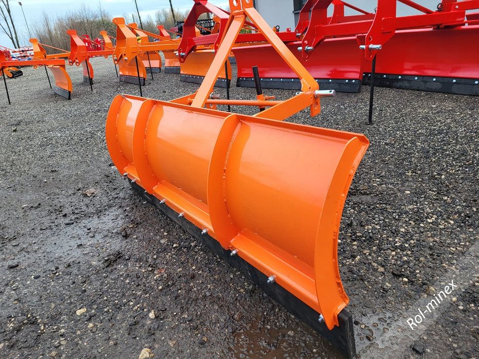 Pług do śniegu WZMOCNIONY na podnośnik do Kuboty c330 c360 Transport