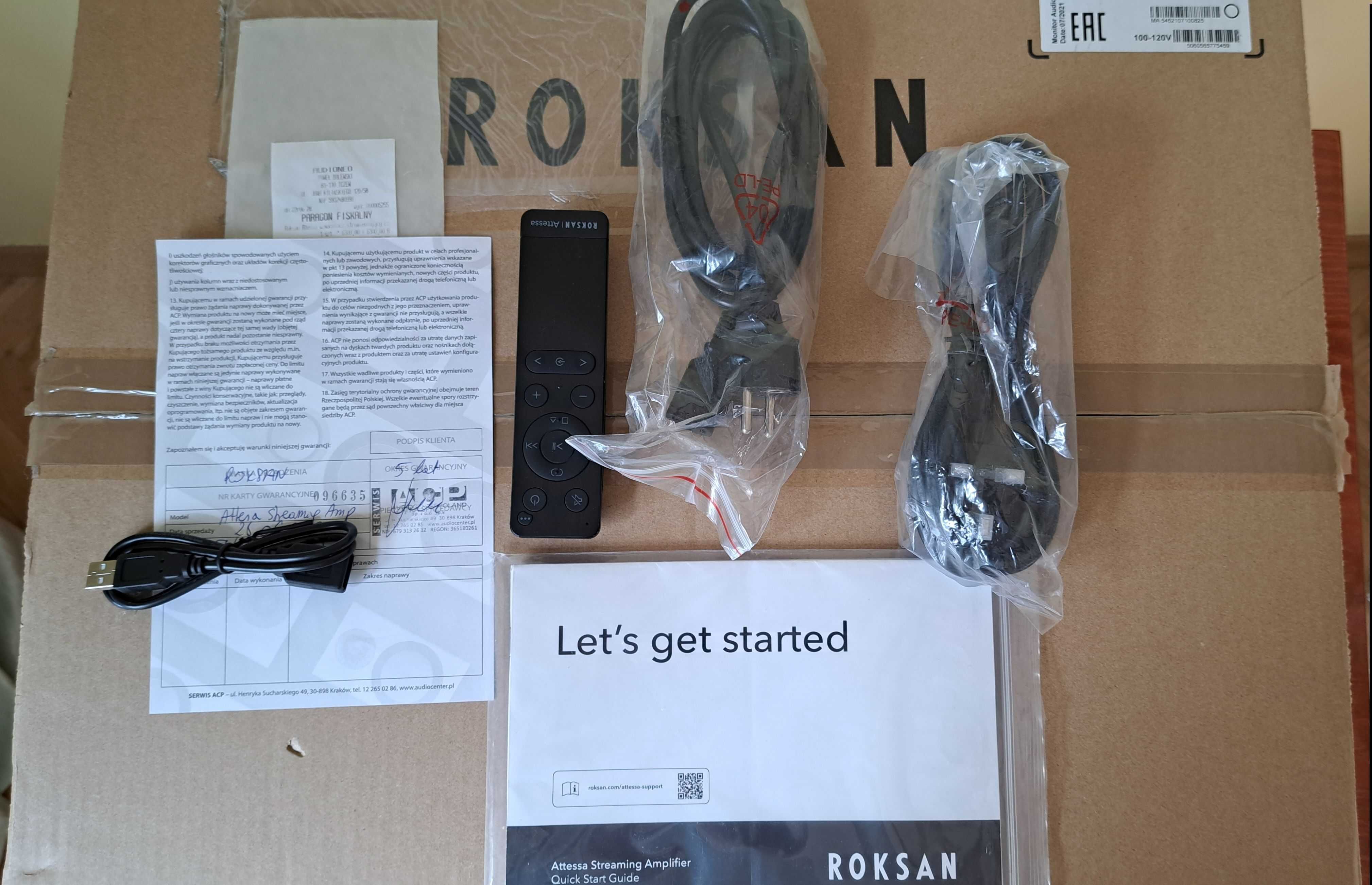Roksan Attessa Streaming Amplifier