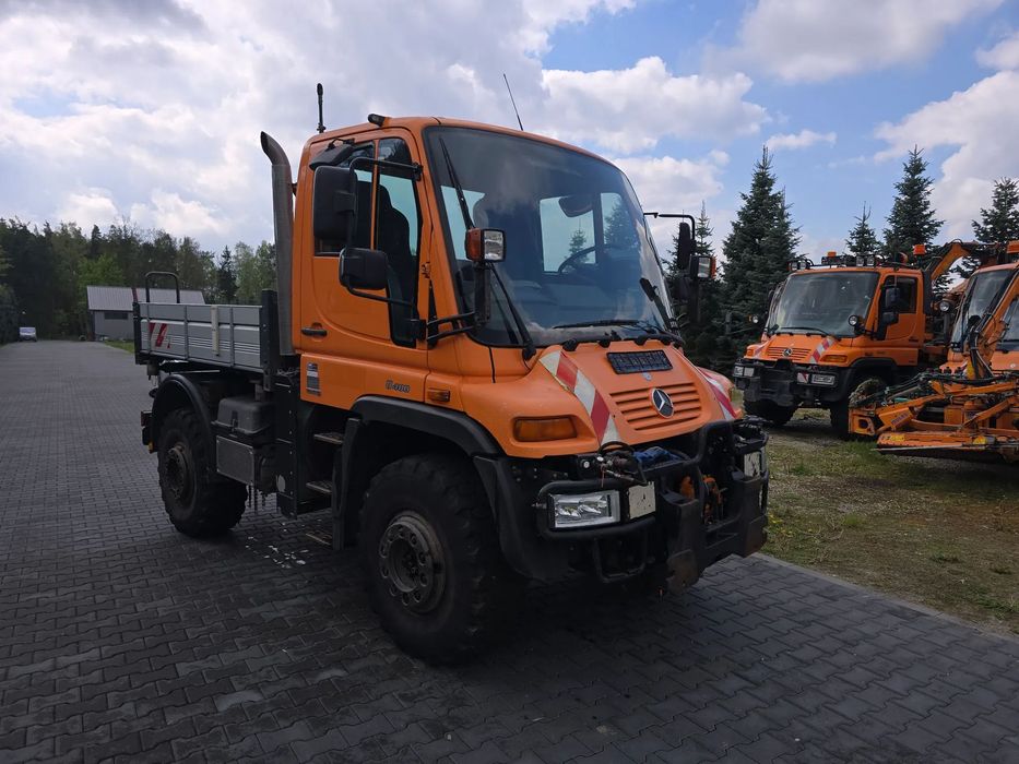 Unimog U400  mercedes unimog U400 euro 5 specjalny komunalny