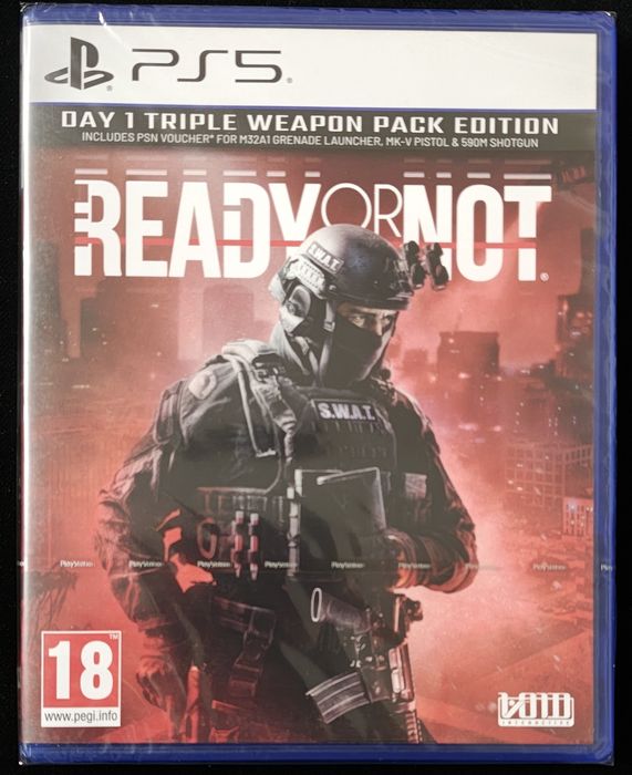 Ready Or Not Edycja Day One PL na PS5 Gra po polsku Nowa i zafoliowana