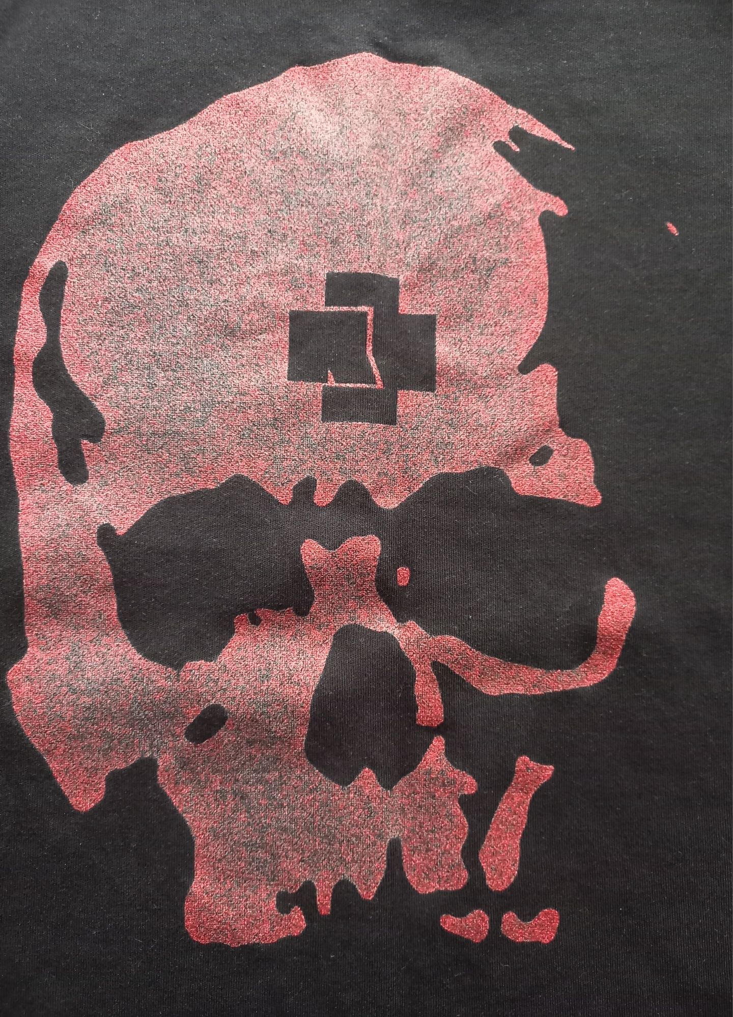 Vintage y2k мерч футболка группы Rammstein 2004