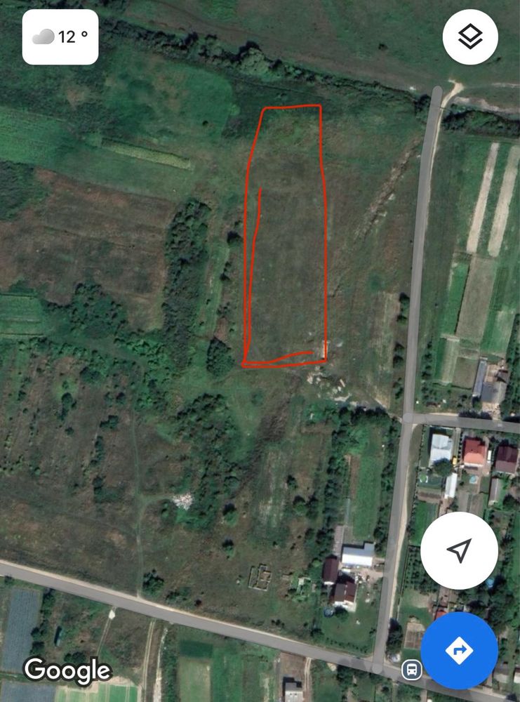 Продам земельну ділянку село Ситихів