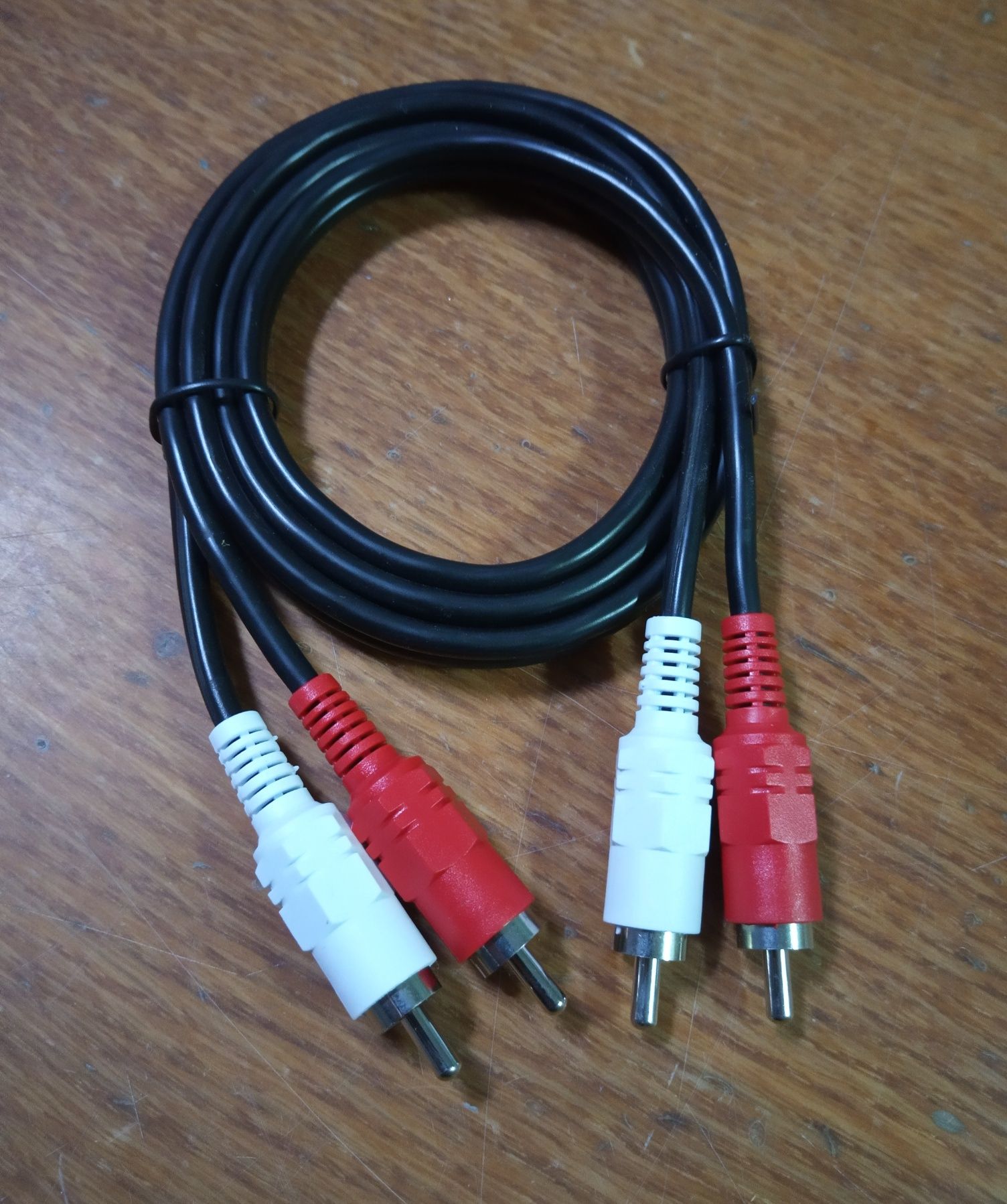 Продам аудіо кабель 2xRCA-2xRCA Perfeo, 1м