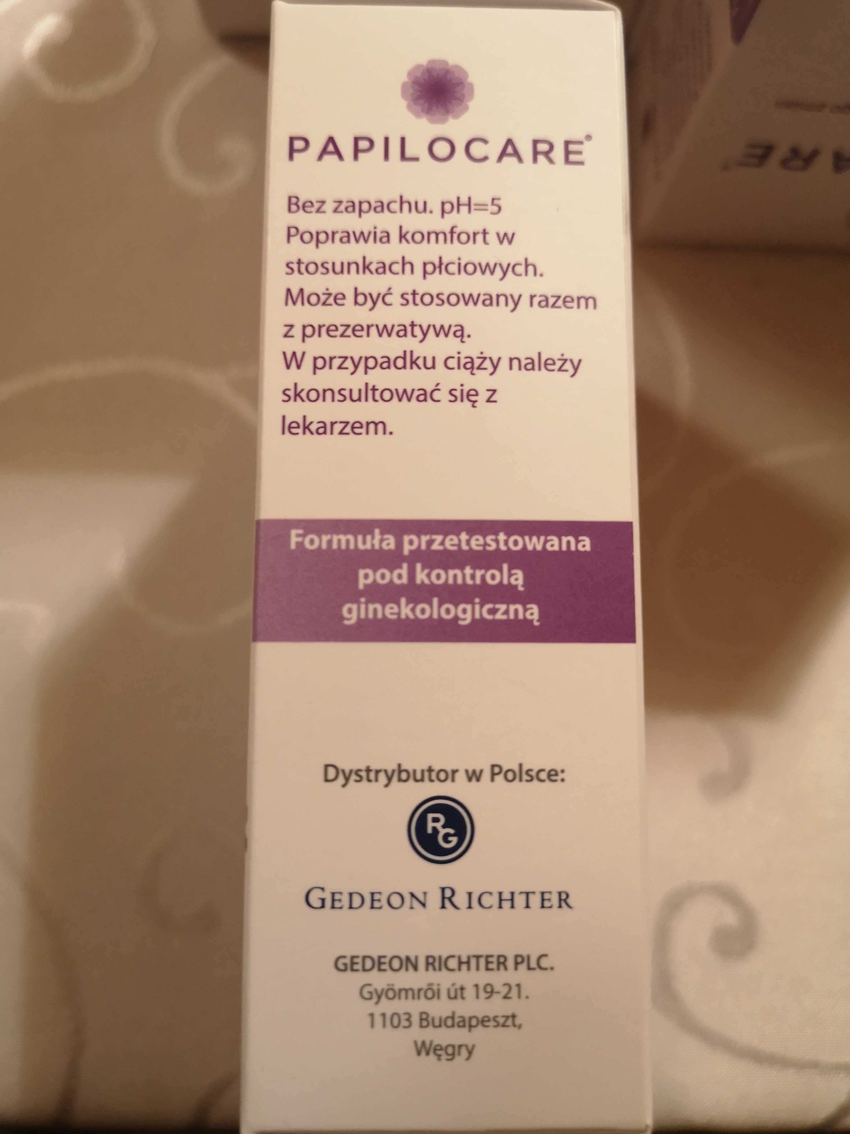 Papilocare, żel dopochwowy, 7 aplikatorów po 5 ml