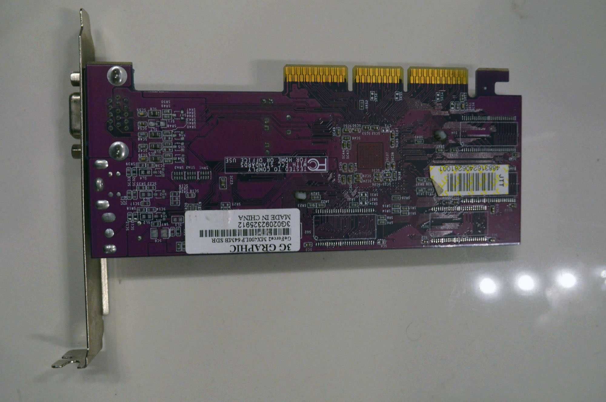 Karta graficzna GeForce2 MX400LP 64MB SDR