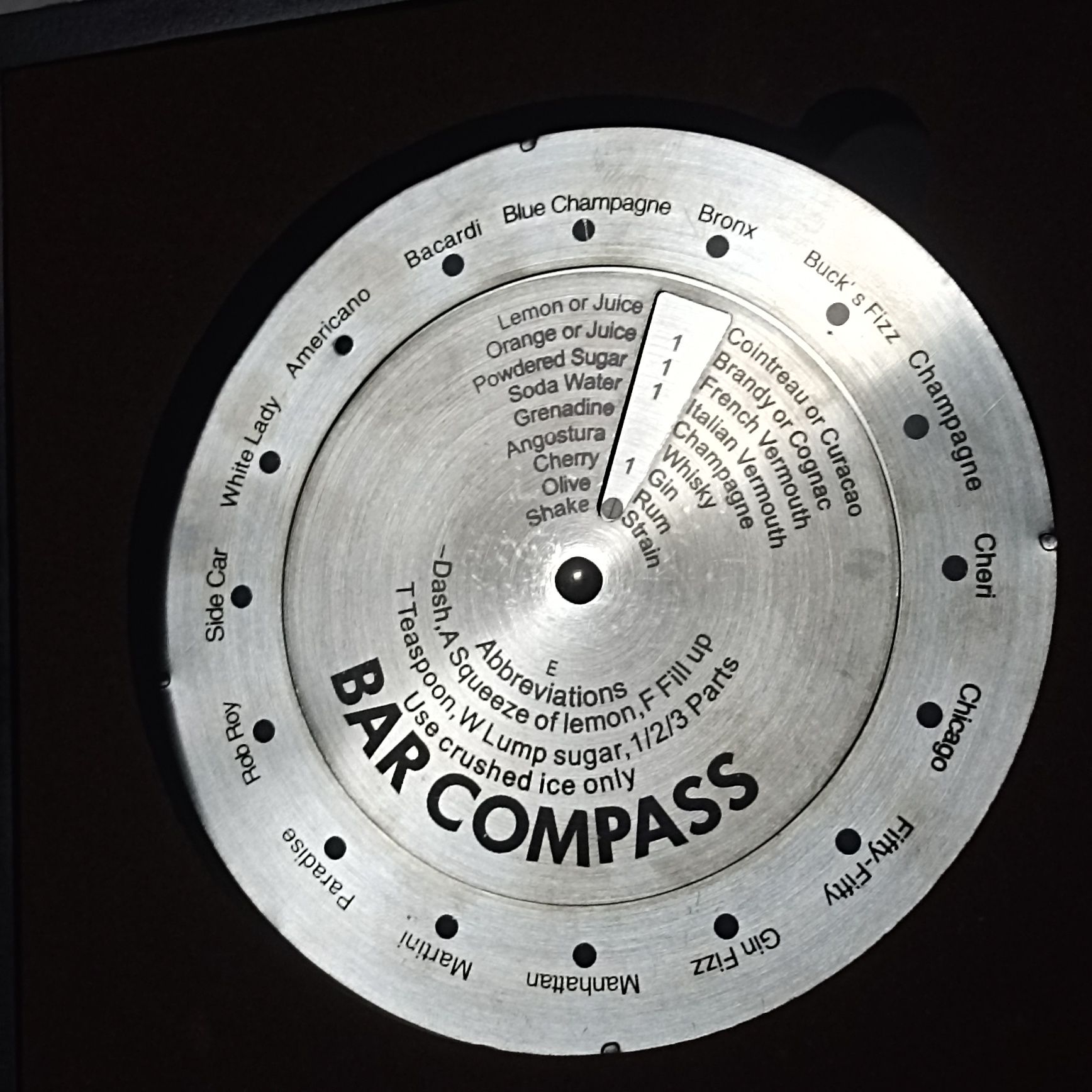 Bar Compass todo completo e novo em caixa