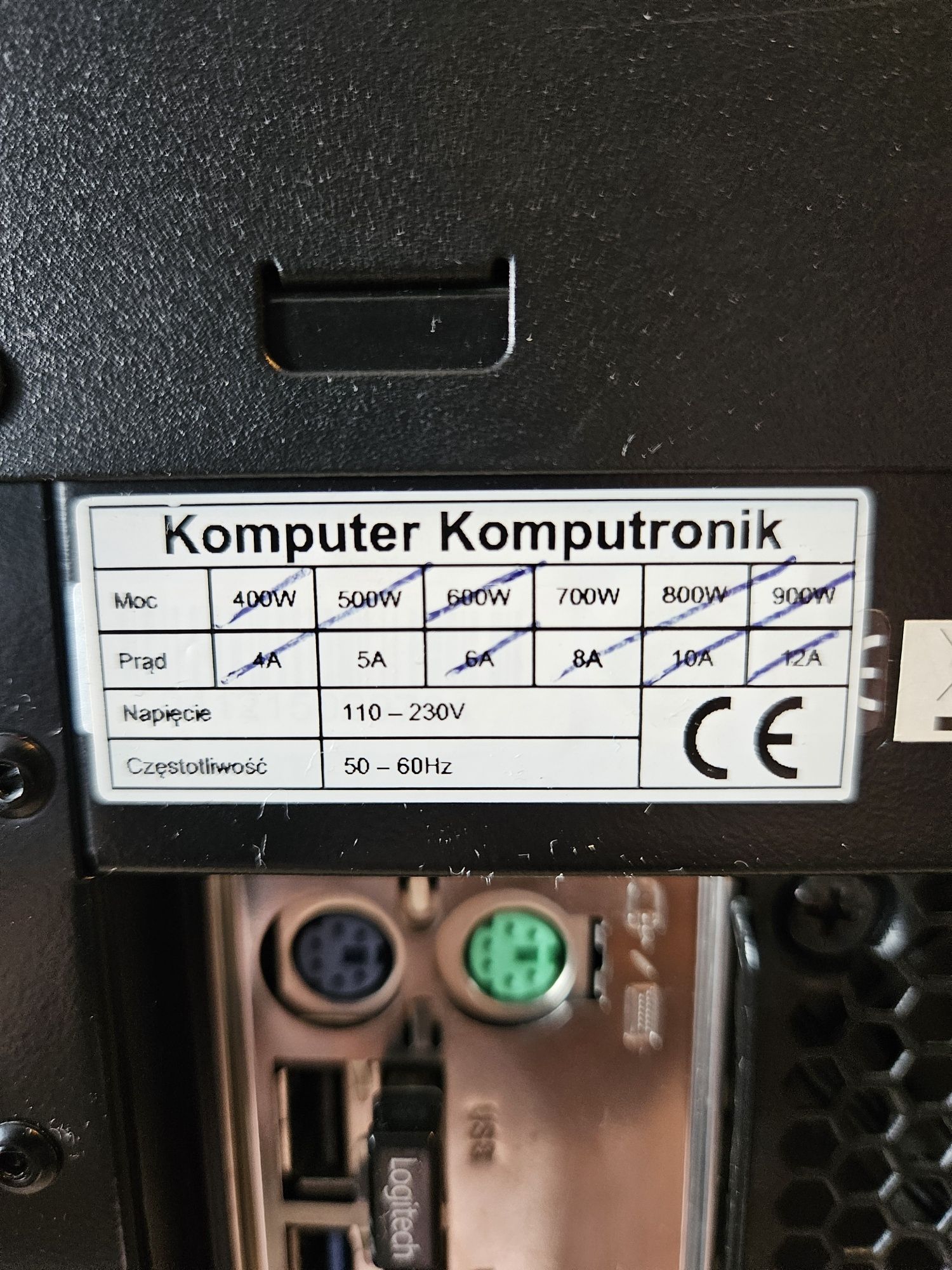 Zestaw komputer stacjonarny 100% sprawny, składany na zamówienie