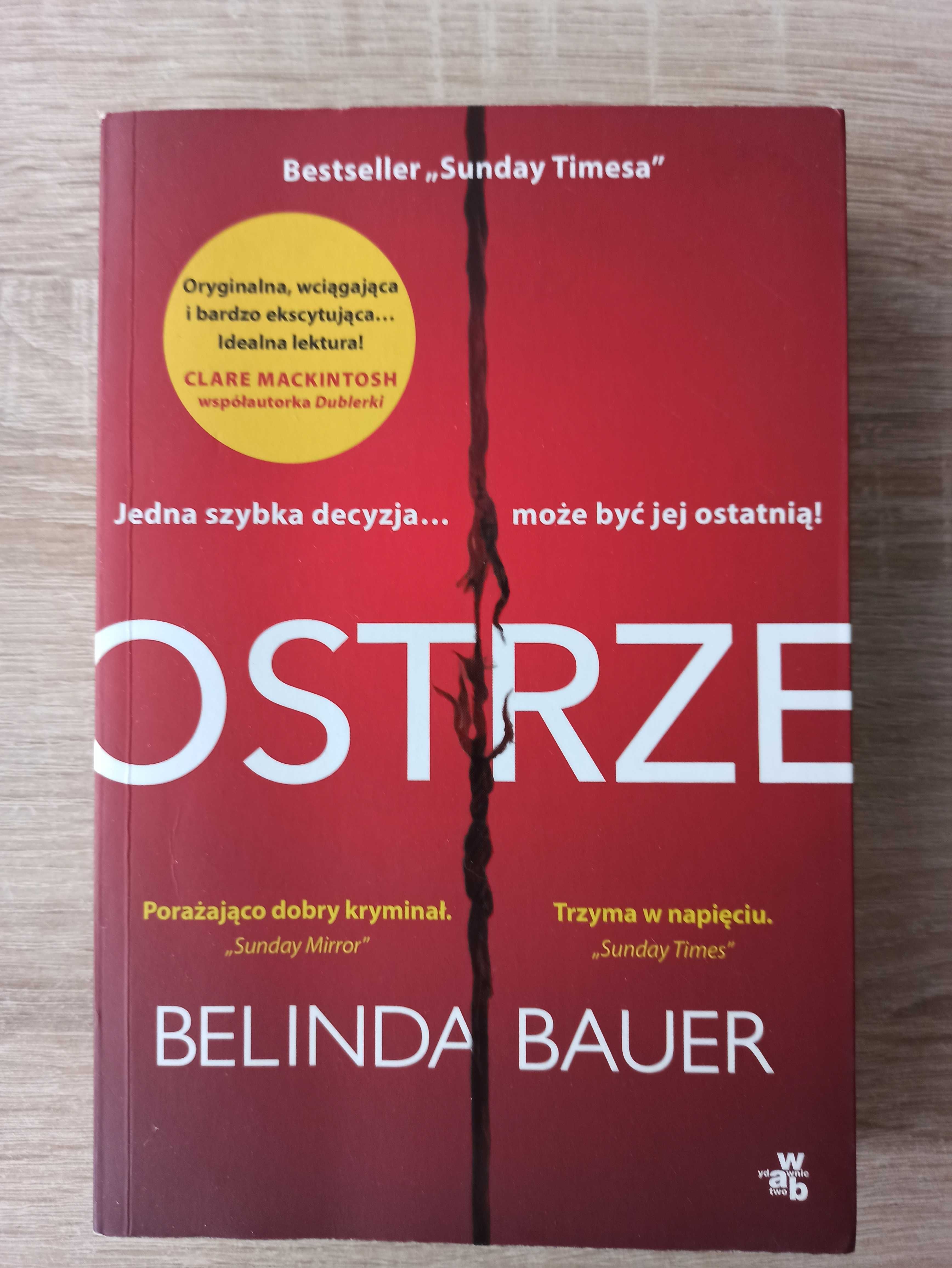 Książka Ostrze Belinda Bauer