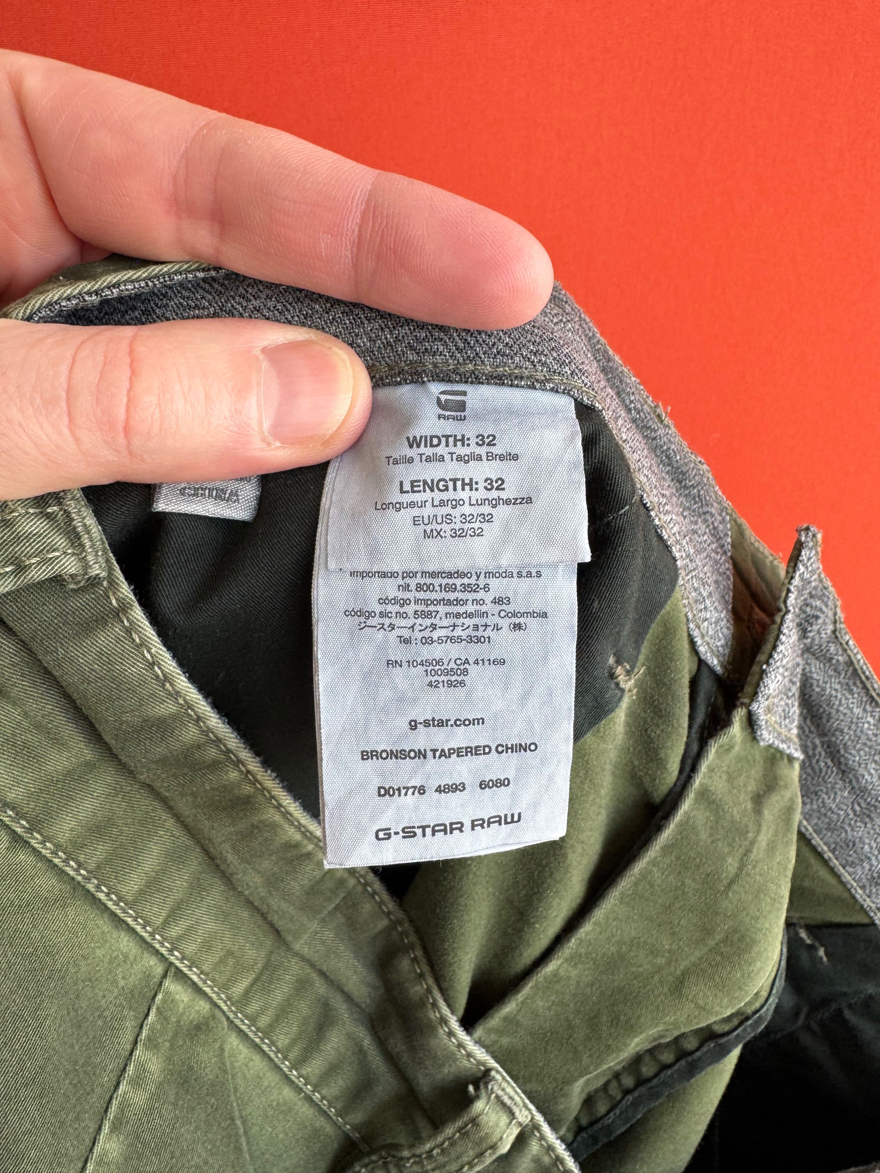 G-Star Raw Bronson Tapered Arc чоловічі джинси штани чиноси розмір 32