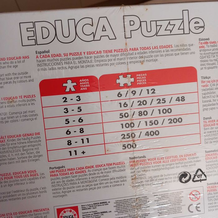 Puzzle Educa Disney Winnie the Pooh