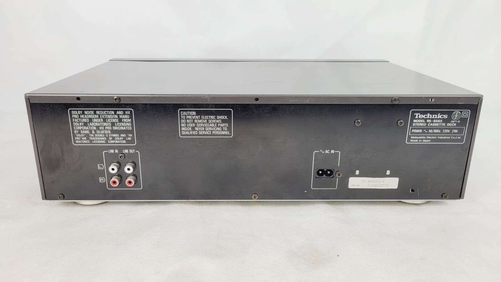 Magnetofon Technics RS B565 deck kaseta