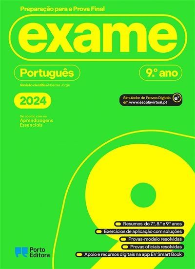 Exame Português e Matemática 9 ano