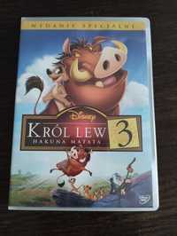 Film DVD Video "Król Lew 3 Hakuna Matata"Walt Disney wydanie specjalne
