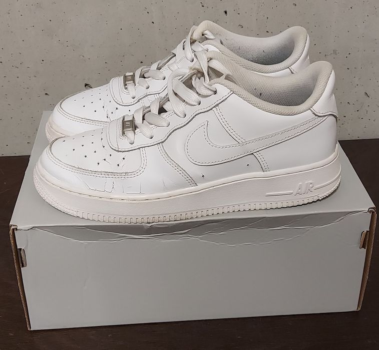 Nike Air Force 1 białe damskie buty skórzane rozmiar 38,5