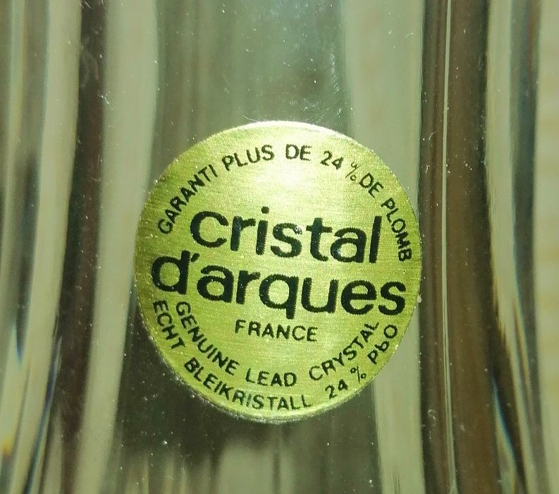 Garrafa Cristal D'Arques