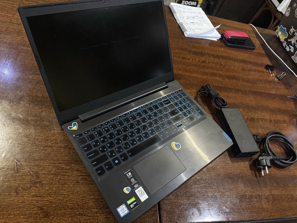 Lenovo L340, i5-9300HF, 16 ГБ RAM, 512 ГБ m2 SSD, 512 ГБ HDD GTX1650