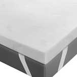 materac BedStory Memory Foam Topper Lavender 180 x 200 x 8 cm