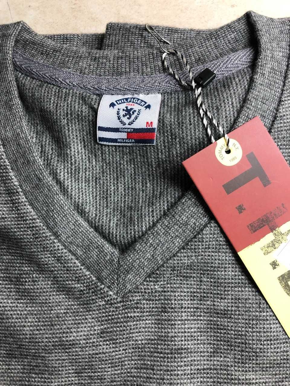 Tommy Hilfiger swetr męski szary M