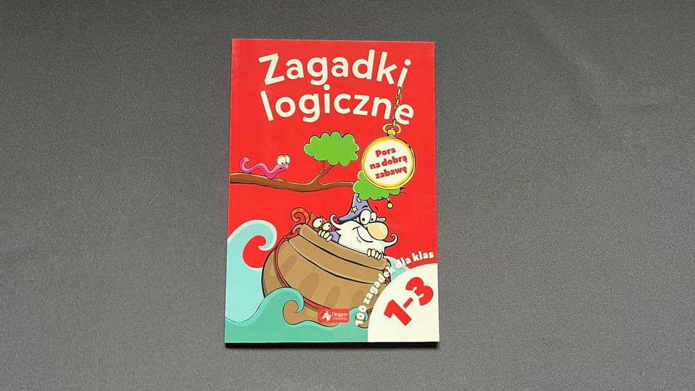Książka "Zagadki logiczne. 100 zagadek dla klas 1-3"