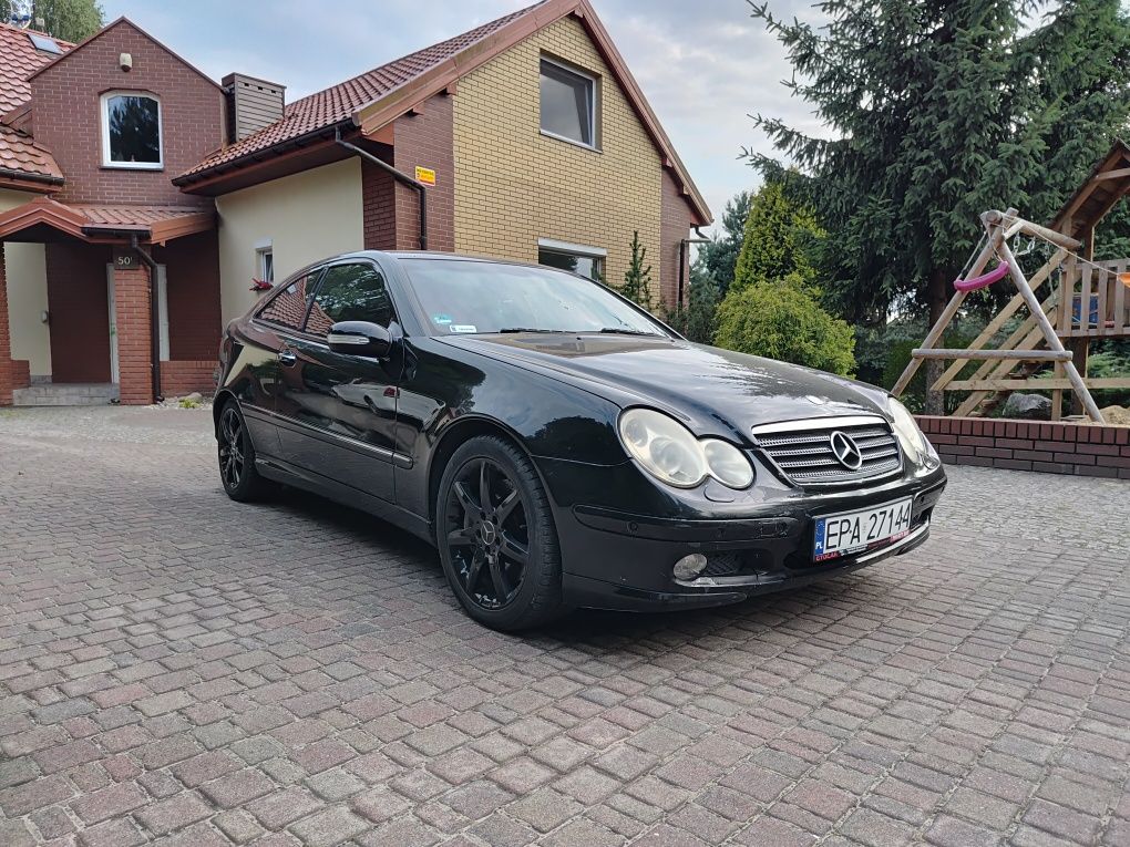 Mercedes w203 coupe 3.5 V6 w pełni sprawny do jazdy