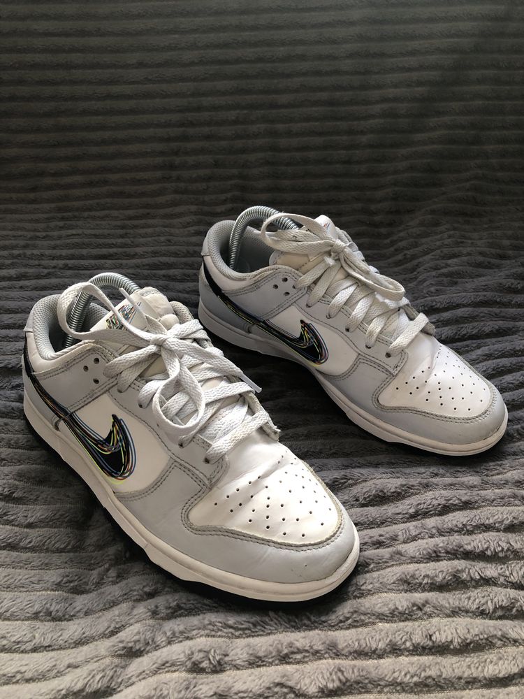 NIKE Dunk Low 3D Swoosh (40) 25см кроссовки кеды мужские женские