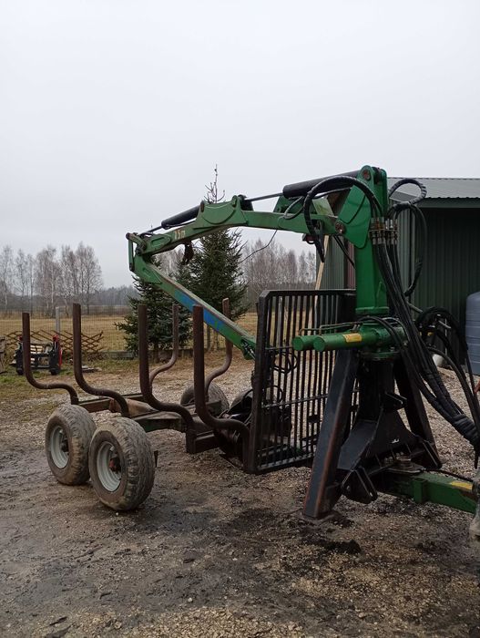 Przyczepa leśna Kellfri 5,3m