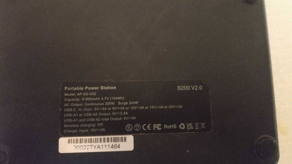 Продам портативную зарядную станцию Allpowers s200 153 Wh