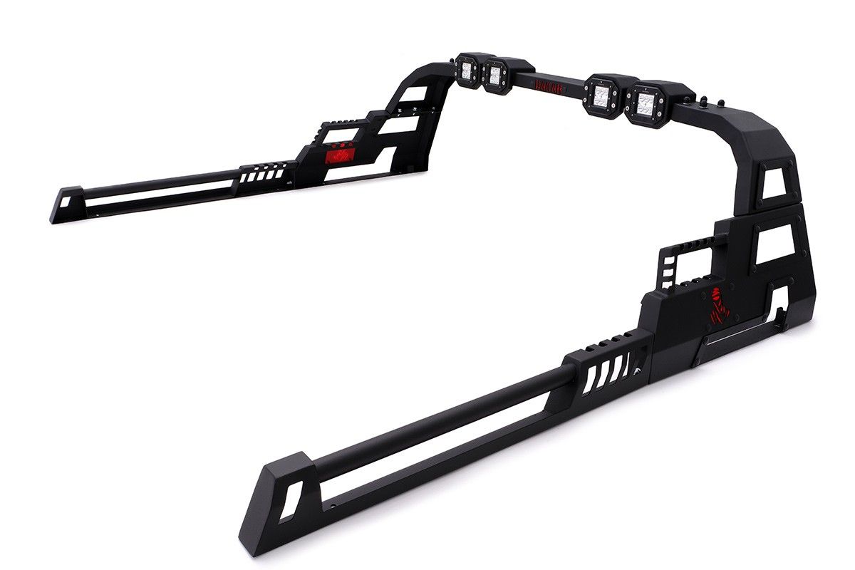 Ford Ranger orurowanie paki DAKAR Rollbar + 4xLED
