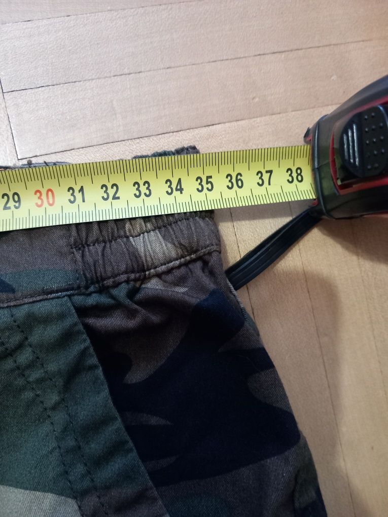 Spodnie męskie moro cienkie lekkie rozm.S firmy Decatlon