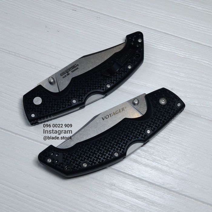Оригинал Cold Steel  Voyager складной тактический нож Tri-Ad Lock