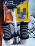 Filtro novo de esponja com motor para aquário