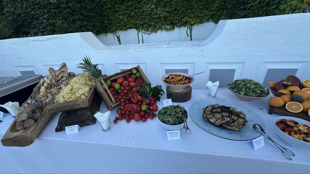 Serviço de catering personalizado