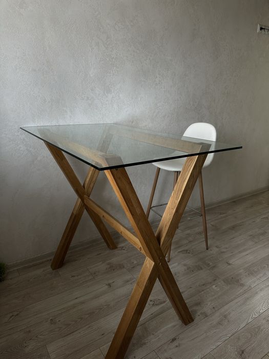 Стіл скляний JYSK барний