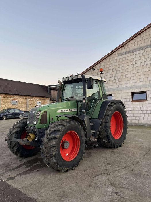 Ciągnik rolniczy Fendt 716 Vario TMS  1 właściciel PL. Tuz WOM 718 724