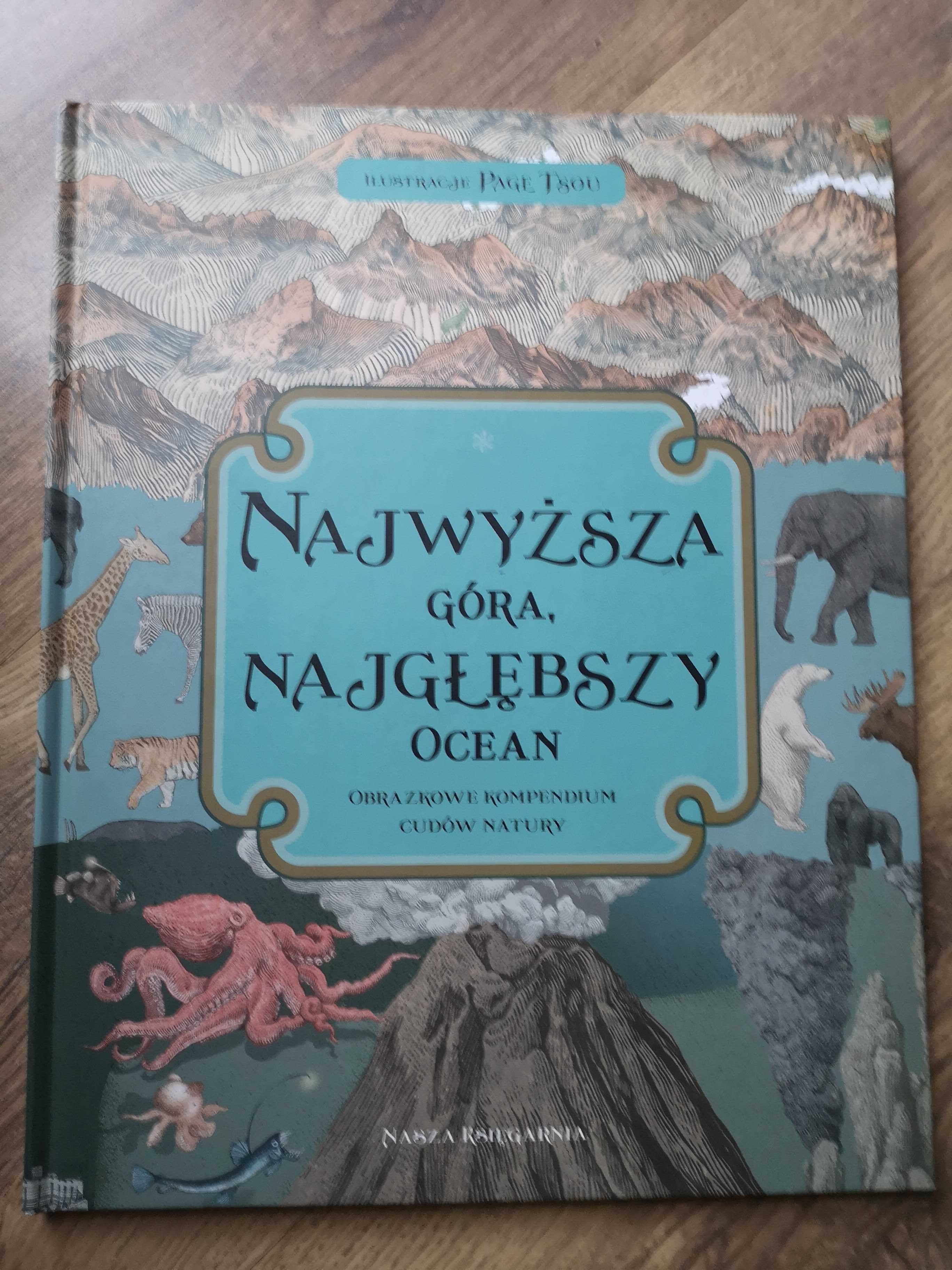 Książka Najwyzsza góra, najgłębszy ocean JAK NOWA
