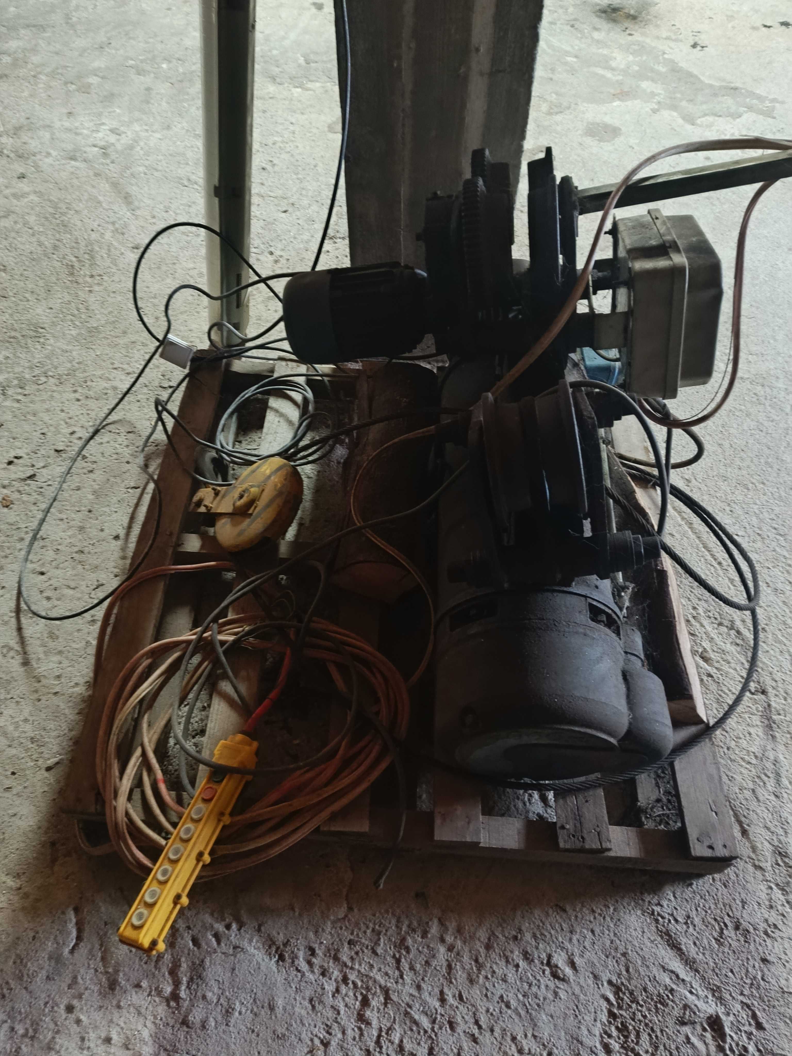 Guincho para ponte ou elevador
