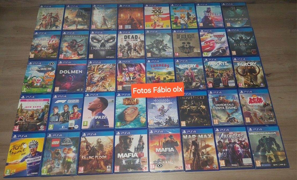 Jogos Ps4 Originais Novos & Usados Ler Anúncio  ( Desde 10€)
