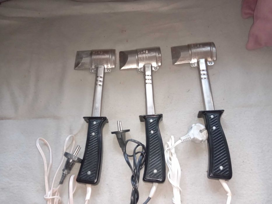 Lutownica z płaskim grotem 100W - NOWA z 1991r