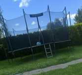 Trampolina ogrodowa z siatką wewnętrzną dla dzieci 16FT 496cm - Zipro