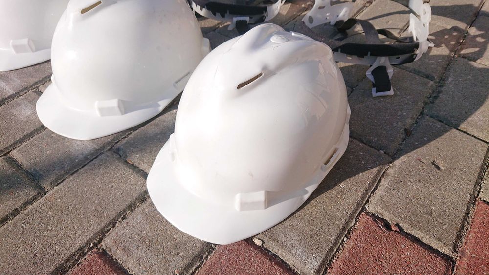 Kask ochronny (hełm) ROBOD IMPAKT biały