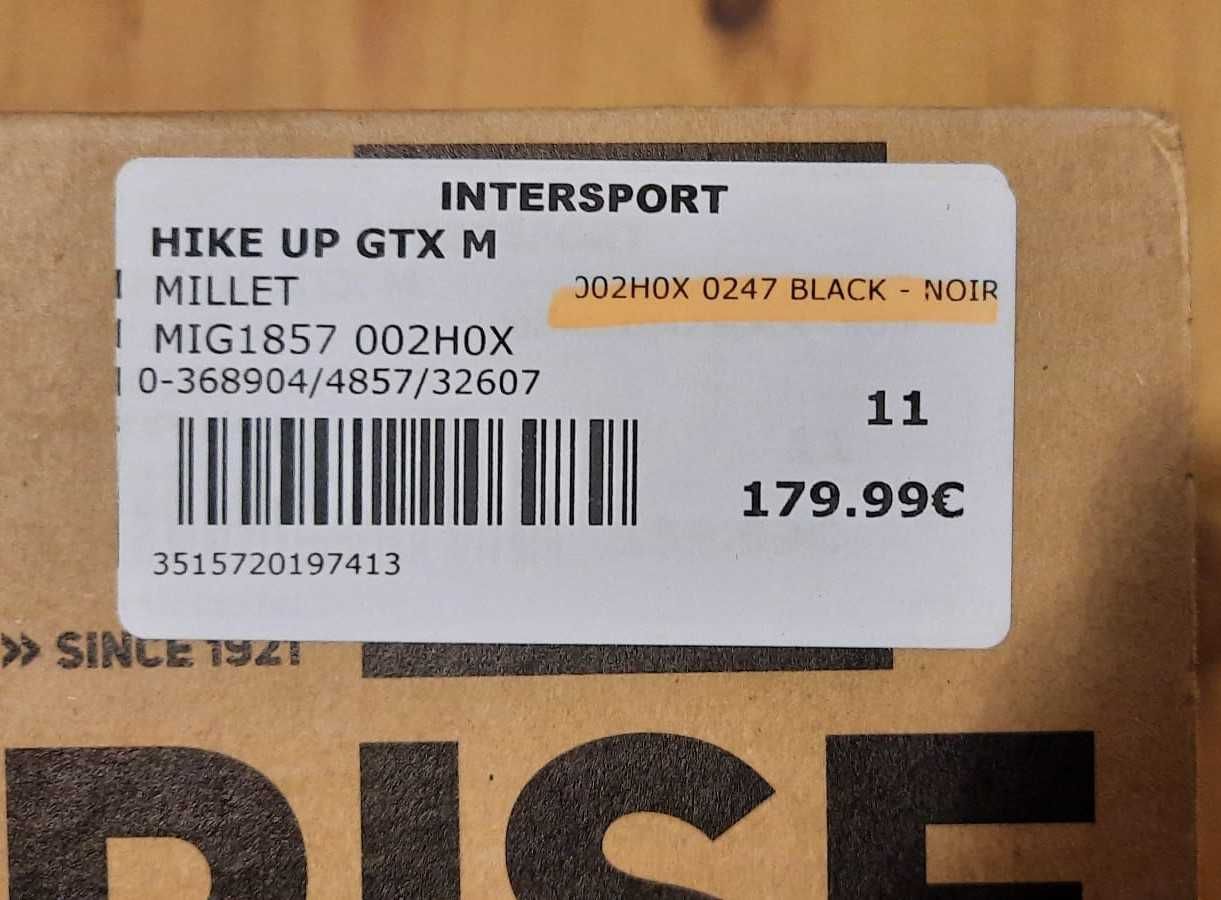 Buty Millet Hike Up GTX M - Gore Tex/Vibram NOWE