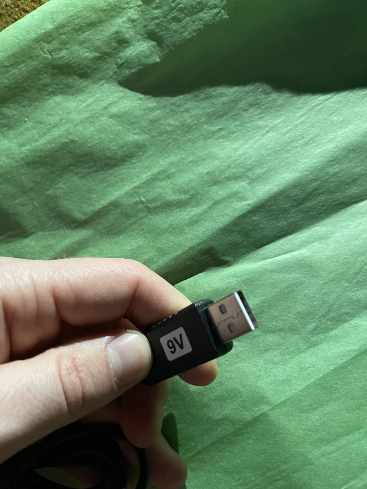 Кабель usb для роутера 9 / 12 V