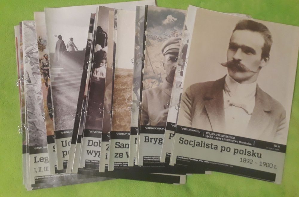 Polska Piłsudskiego kolekcja zeszyty do uzupełnienia