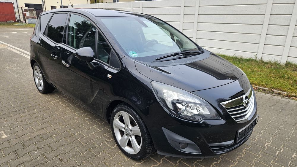10r tylko 160tys.km OPEL MERIVA B 1,4 140KM bogata i ładna rej w Pl